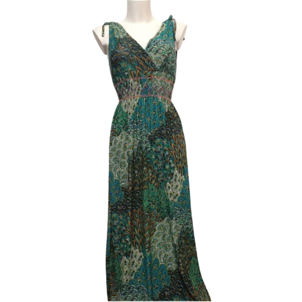 Maxi Dress, Green